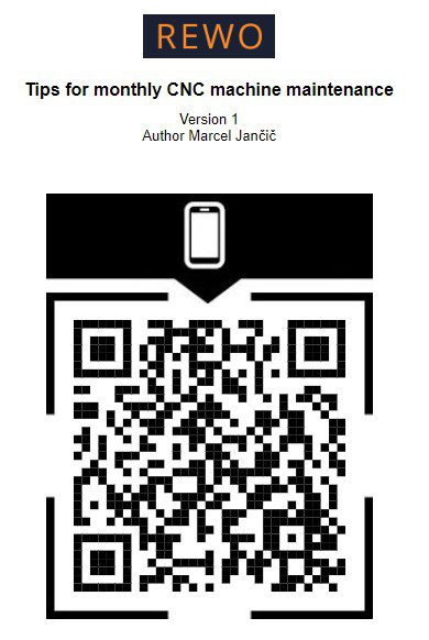 QR code example for work instructions