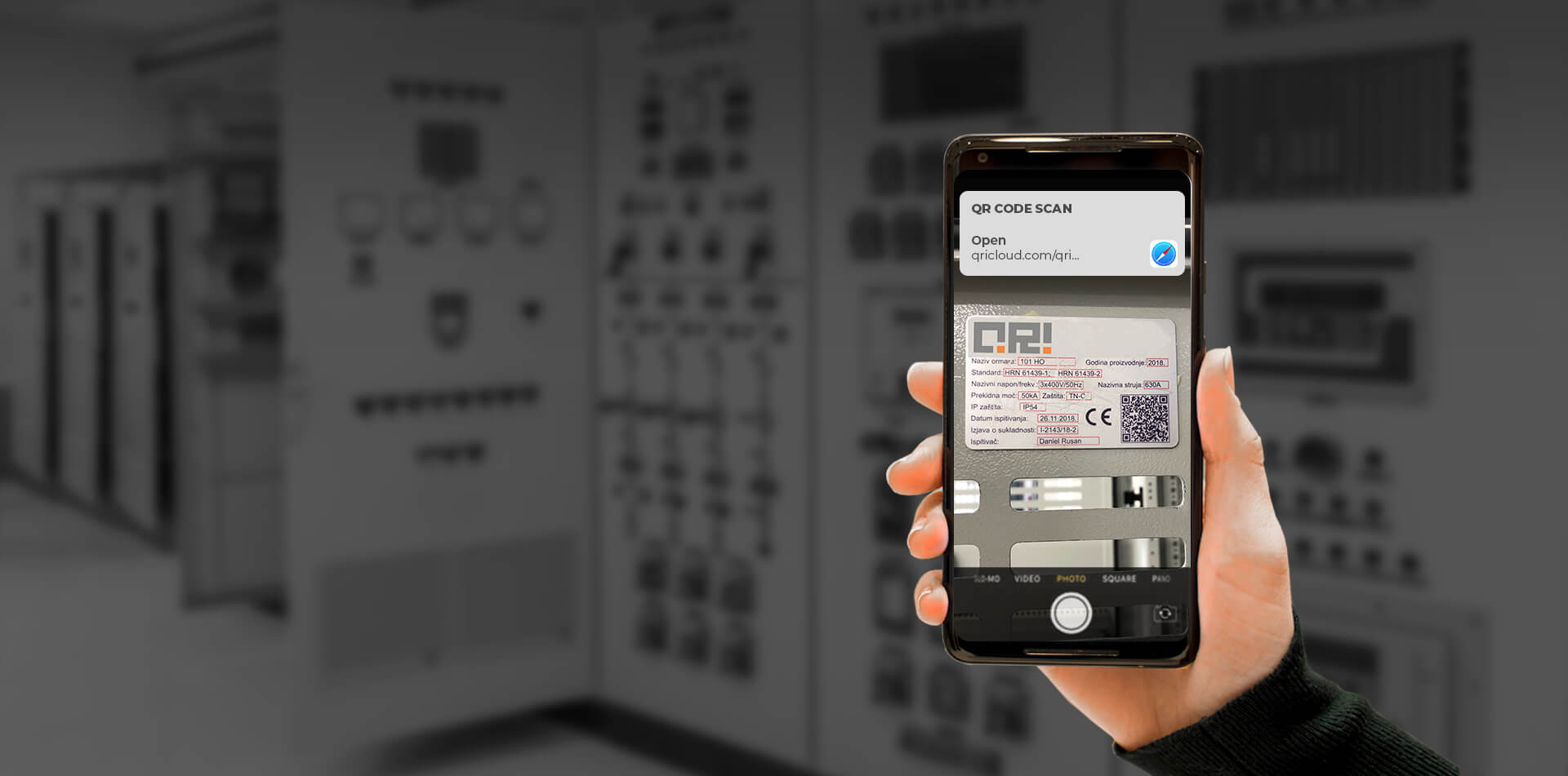The use of QR codes in the manufacturing industry - REWO