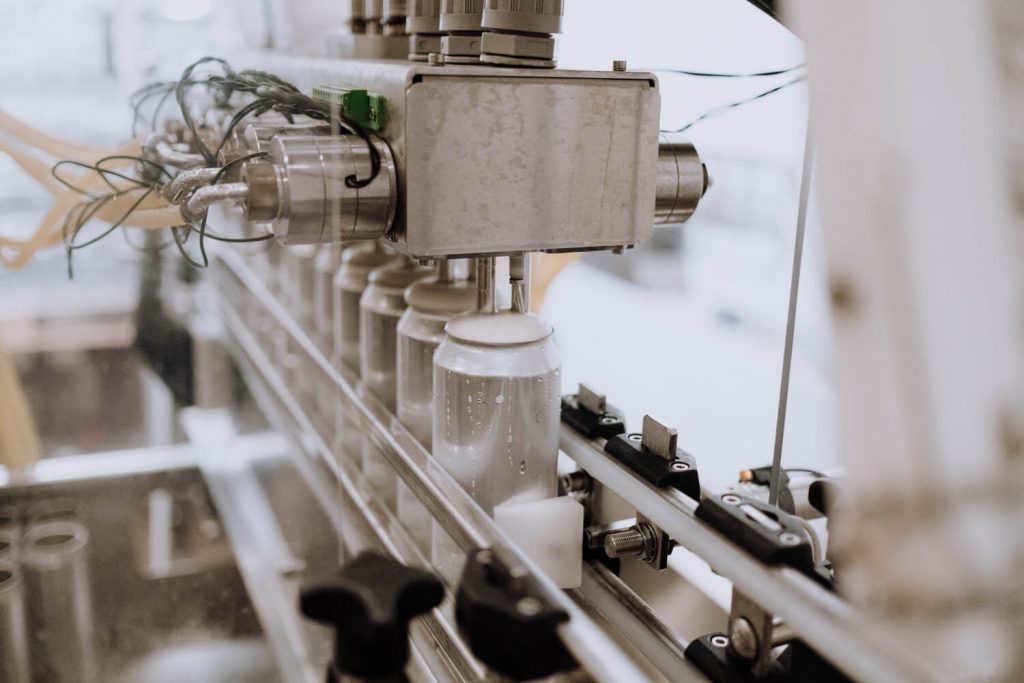 A lean manufacturing process of beer cans